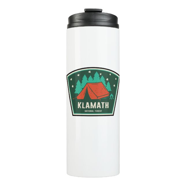 Termo Camping Forestal Nacional de Klamath (Anverso)