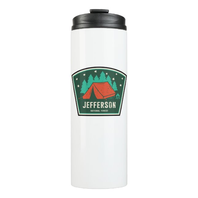 Termo Camping Forestal Nacional Jefferson (Anverso)