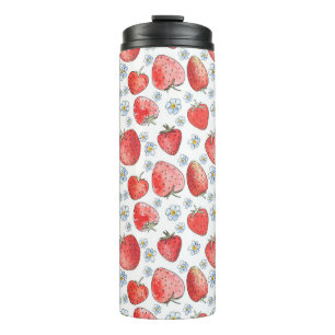 Termo Campos de fresa: Frescura de verano