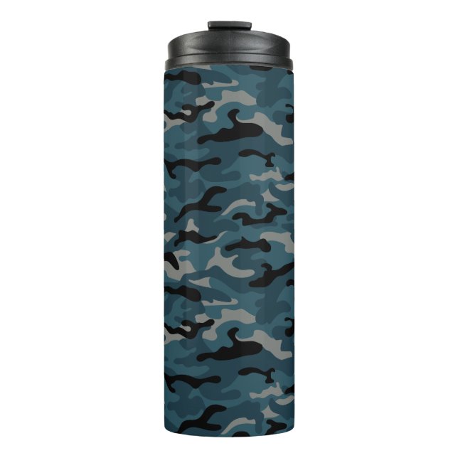 Termo Camuflaje de camo azul nocturno (Anverso)