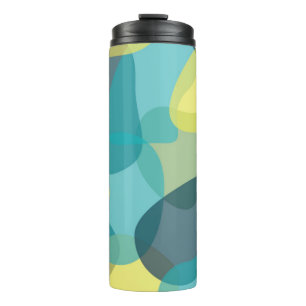 Termo Camuflaje, moderno, fresco, moderno, geométrico ur