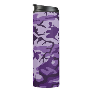 Termo Camuflaje morado, ejército