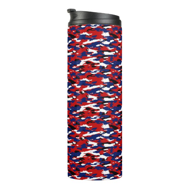 Termo Camuflaje patriótico (Rotado hacia la derecha)