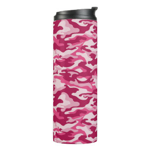 Termo Camuflaje rosa de Camo