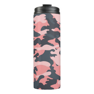 Termo Camuflaje rosado: patrón de cosecha clásico