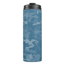 Camuflaje/vaso azules la termal de Camo