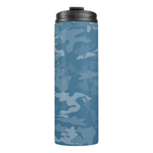 Termo Camuflaje/vaso azules la termal de Camo