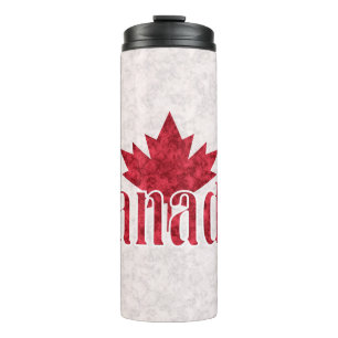 Termo Canadá, ducha de bandera