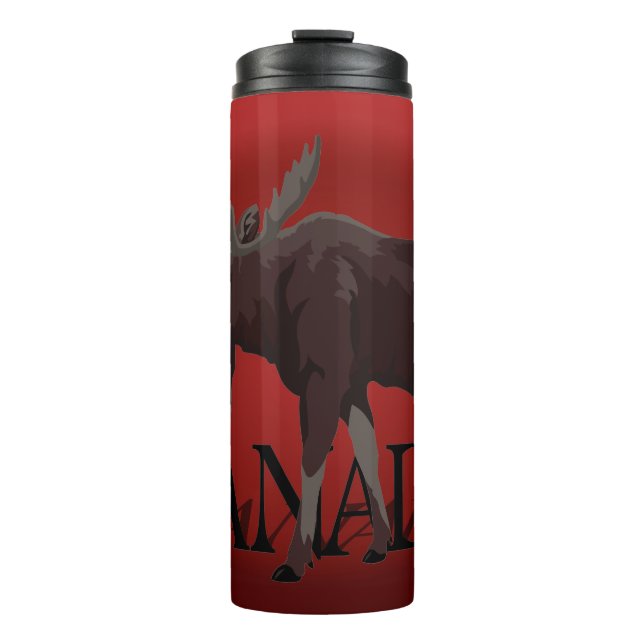 Termo Canadá Moose Tumbler Canada Souvenir Tumbler (Anverso)