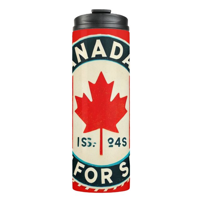 Termo Canadá no está a la venta Orgullo Canadiense (Anverso)