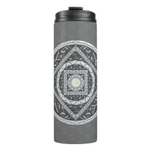Termo Cáncer Mandala Termal Tumbler