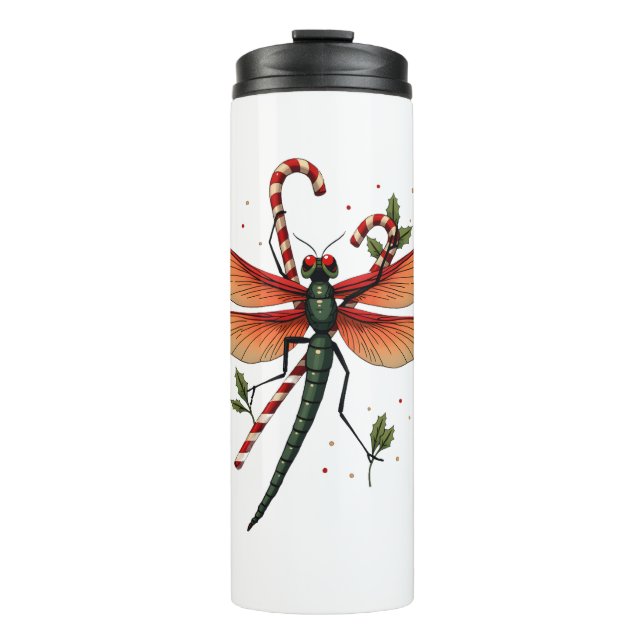 Termo Candy Cane Dragonfly (Anverso)