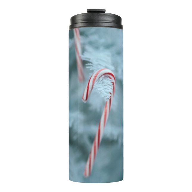Termo Candy Cane en el árbol (Anverso)