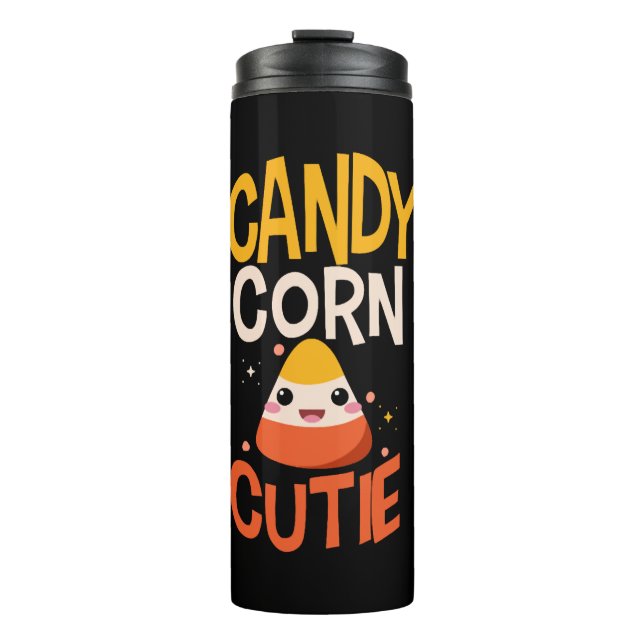 Termo Candy Corn Cutie Niños Niños Halloween (Anverso)