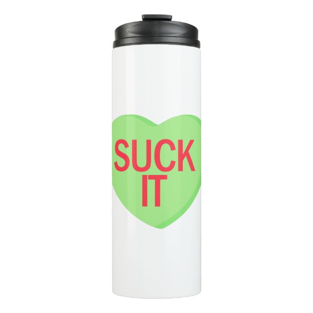 Termo Candy Heart - SUCK IT (Anverso)