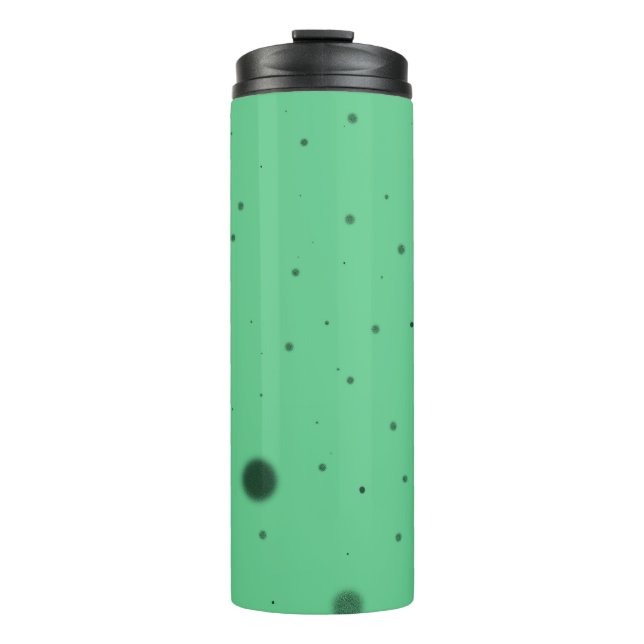 Termo Caos de punto verde (Anverso)
