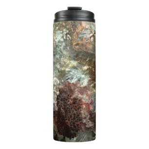 Termo Capas apagadas de cristales marrones