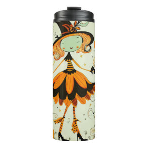 Termo capricho/bruja/calabaza/caída