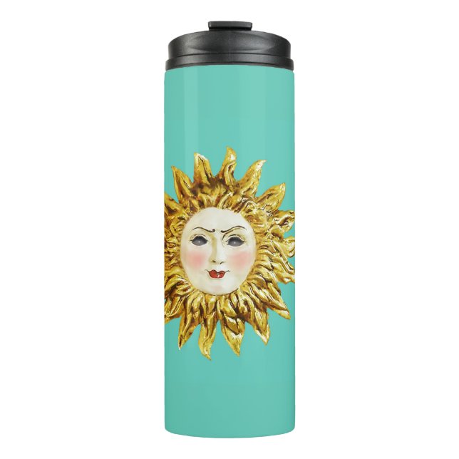Termo Cara de sol radiante (Anverso)