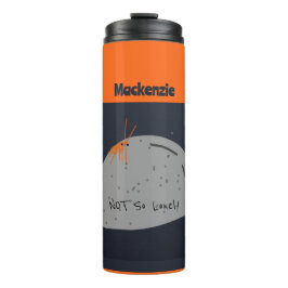 Termo Carácter no solitario gracioso (Naranja)