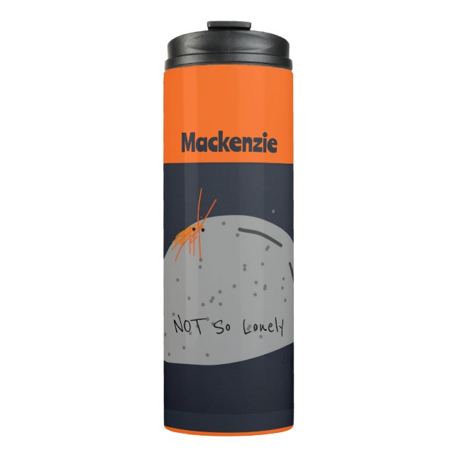 Termo Carácter no solitario gracioso (Naranja) (Anverso)