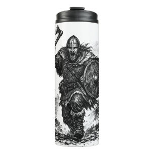 Termo Carga de Guerrero Vikingo - Batalla de Tinta