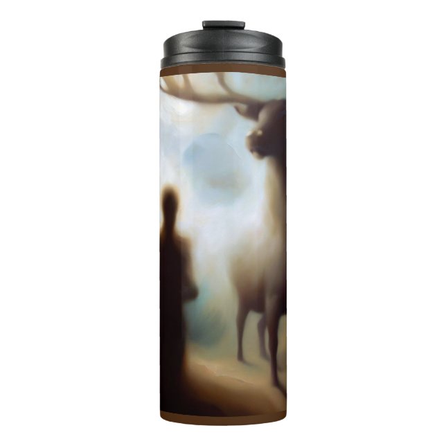 Termo Caribú de los animales espirituales 1 (Anverso)