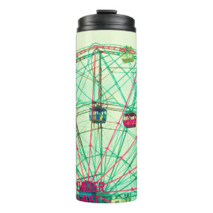 Termo Carnaval de verano retro pop