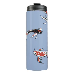 Termo Carne de pez patrón koi koi carpa