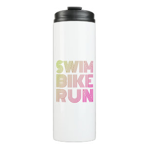 Termo Carrera en bicicleta de natación, Triatlón