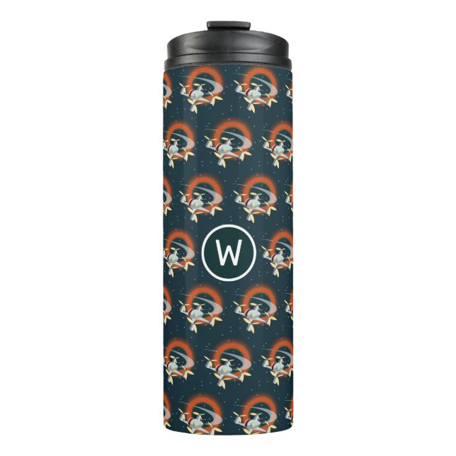 Termo Carreras de drones (Anverso)