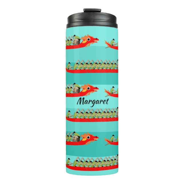 Termo Carreras del barco Dragon (Anverso)