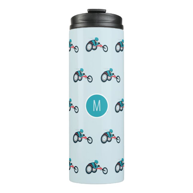 Termo Carreras en silla de ruedas (Anverso)