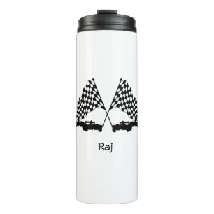 Termo Carros de carrera Silver Personal