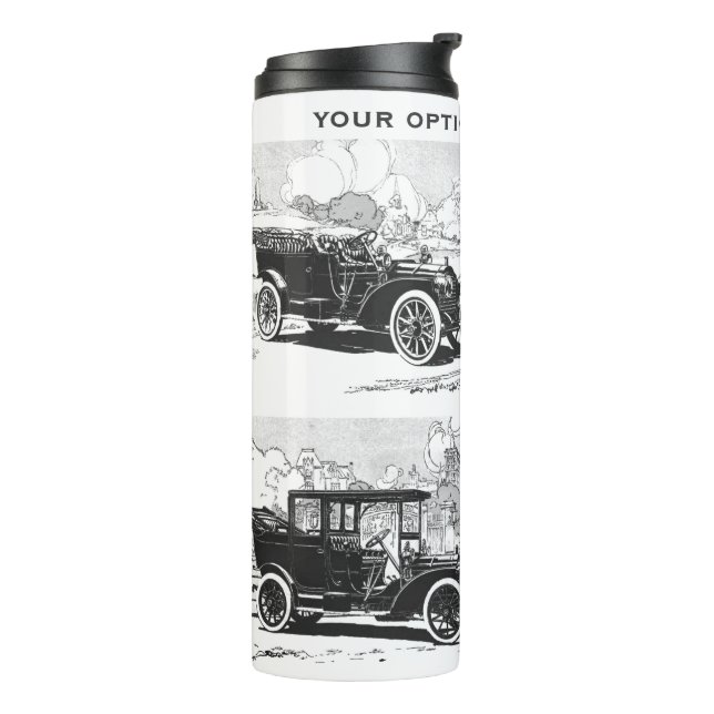 Termo Carros de época personalizado tumbler (Rotado hacia la izquierda)