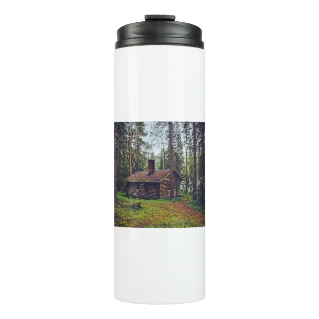 Termo Casa de campo de cabañas de registro paisajes Finl (Anverso)