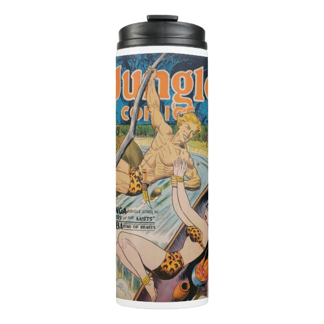 Termo Cascada - Jungla - Rey de la Selva - Leopard (Anverso)