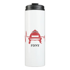 Termo Casco de bomberos latido personalizado