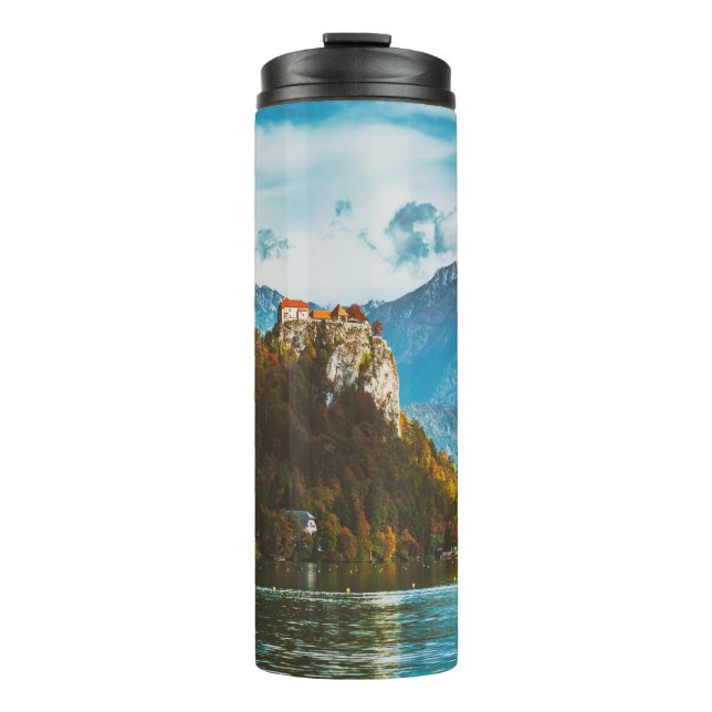 Termo Castillo de Bled: El acantilado esloveno tiene vis (Anverso)