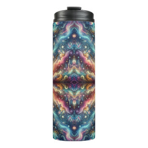 Termo Castillo Lejano Celestial Fantasía Mística Colorid