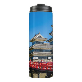 Termo Castillo y puente de Matsumoto