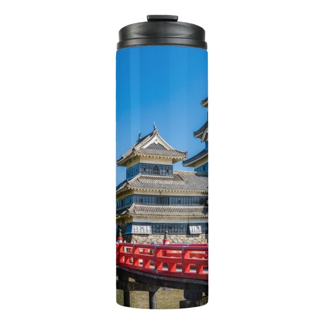 Termo Castillo y puente de Matsumoto (Anverso)