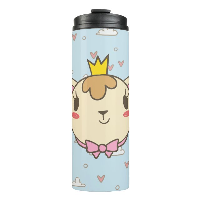 Termo Cat cloud heart texture kitten (Anverso)