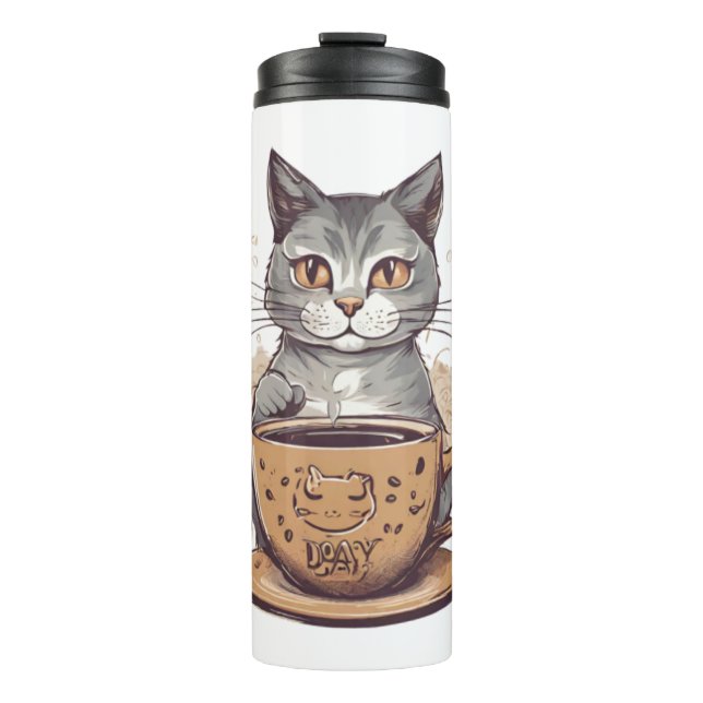 Termo Cat Coffee (Anverso)