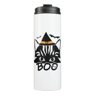 Termo Cat Kitten Kitty Novedad Graciosa Halloween Spooky