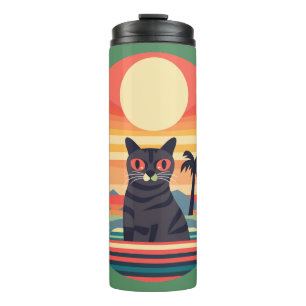 Termo CatArt Green Sun Retro Sunset