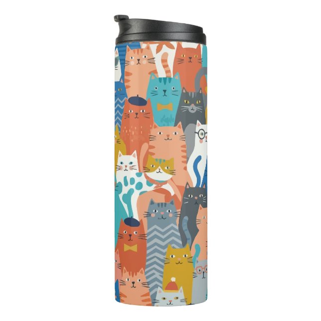 TERMO CATS FAMILY (Rotado hacia la derecha)