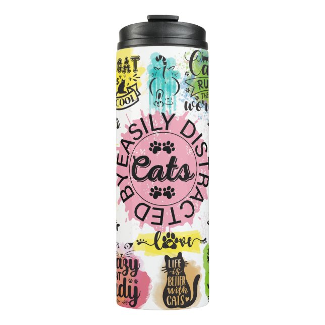Termo Cats Tumbler (Anverso)