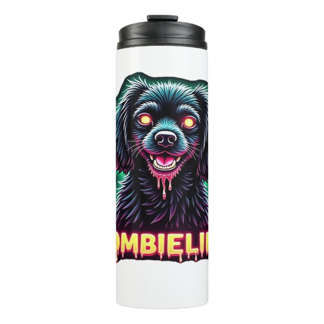 Termo Cavalier King Charles Spaniel CKCS Zombie Dog Hall (Anverso)