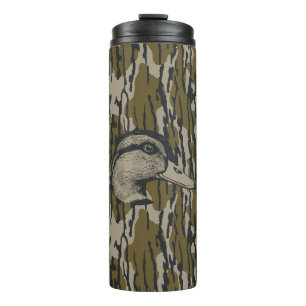 Termo Caza del pato de la avenida Bottomland Camo Waterf